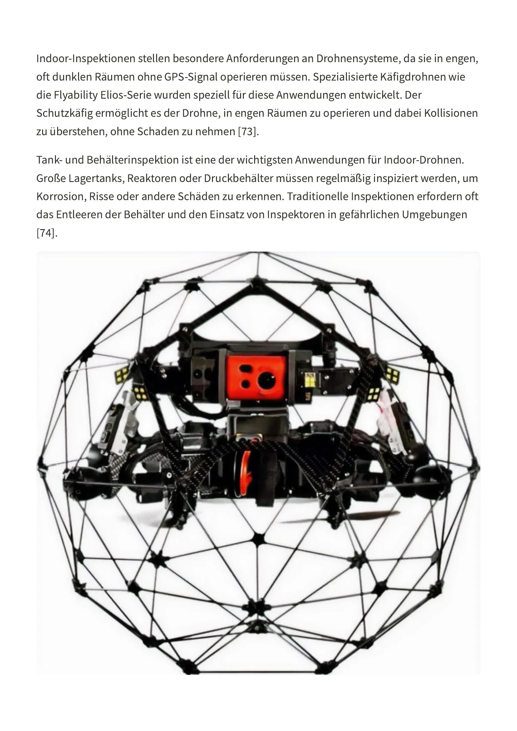 Flyability Elios Käfigdrohne