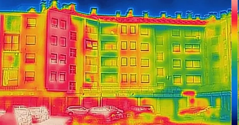 Gebäude Thermografie