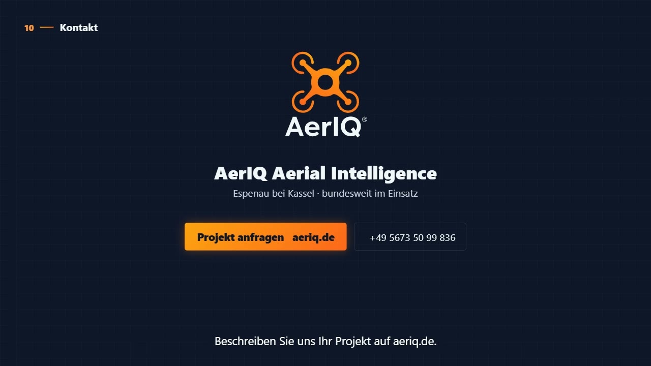 Kontakt: Ihr Projekt bei AerIQ anfragen