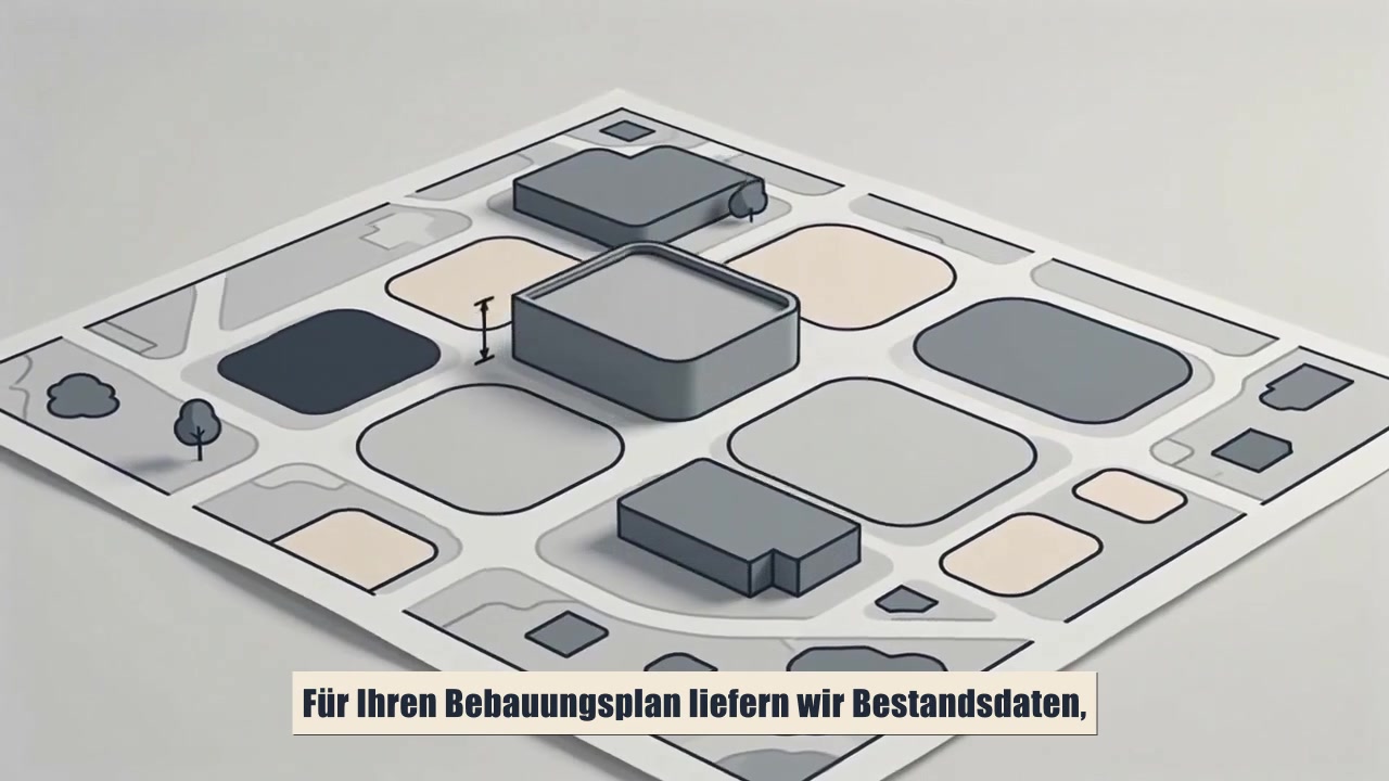 Video: B-Plan-Bestandsvermessung: Grundlage für die Bauleitplanung