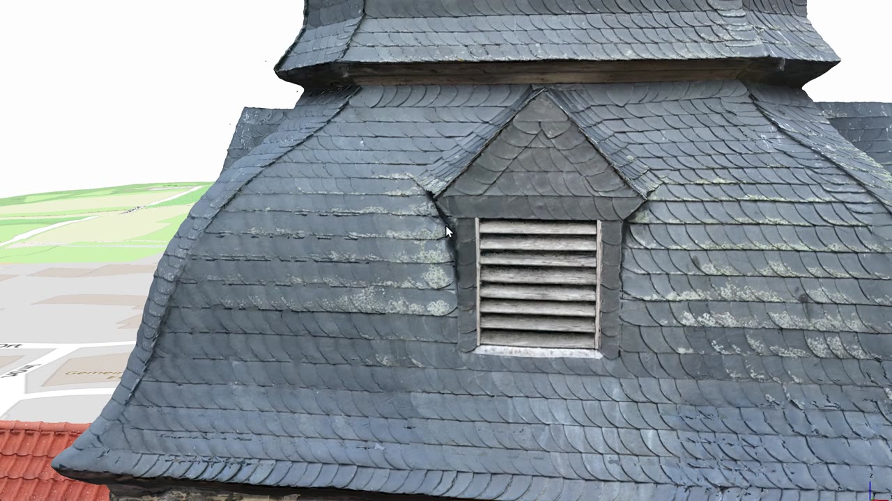 Video: Gaube an der Turmhaube vermessen: Ev. Kirche Hohenkirchen